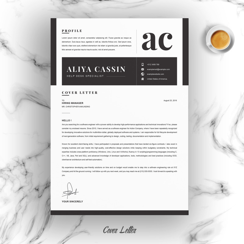 Help Desk Resume Template - Features Image 4