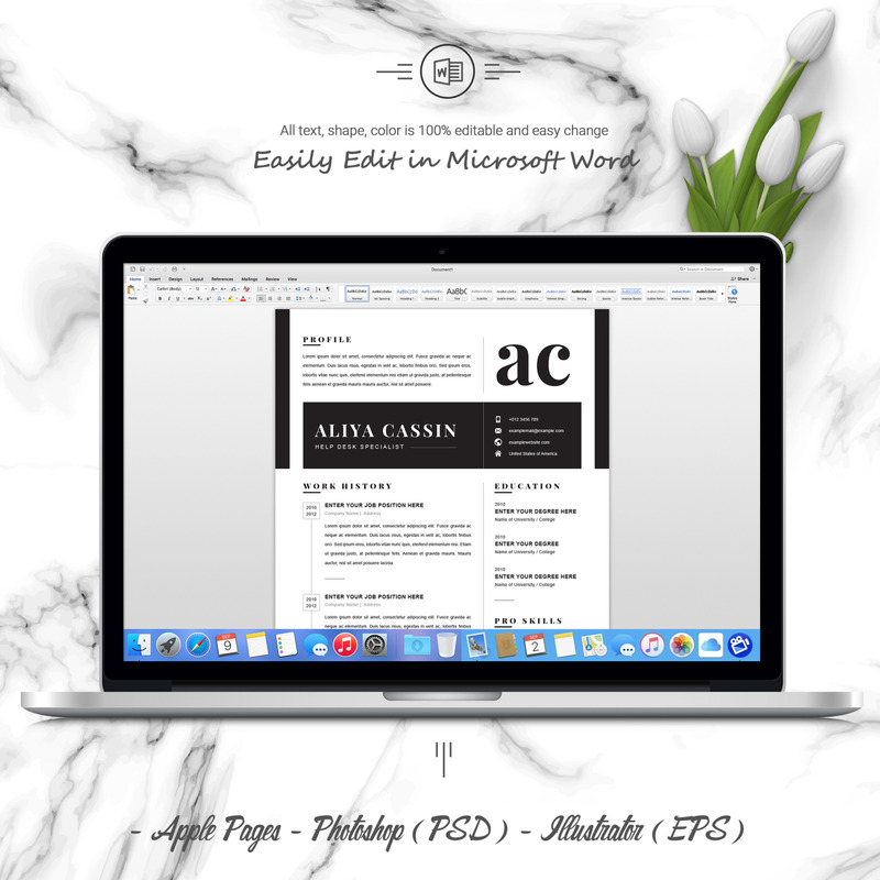 Help Desk Resume Template - Features Image 5