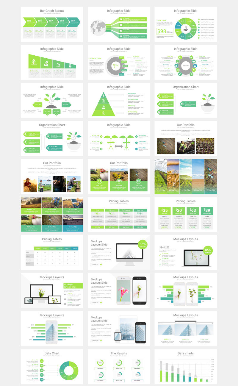 Premium Agriculture Presentation Powerpoint #88806 - 2 Görüntü Özellikleri