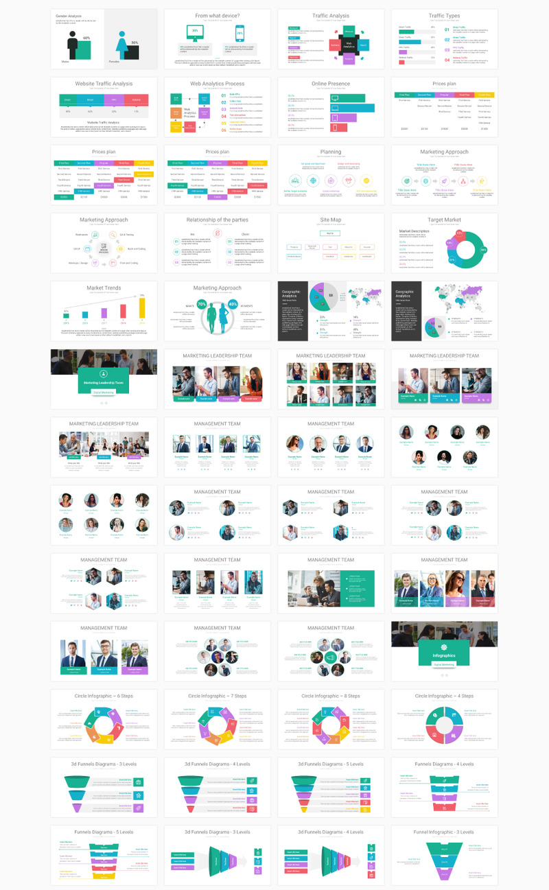 Digital Marketing Keynote Template - Features Image 3