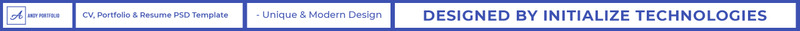 Andy - Portfolio Web PSD-sjabloon - Features Image 1