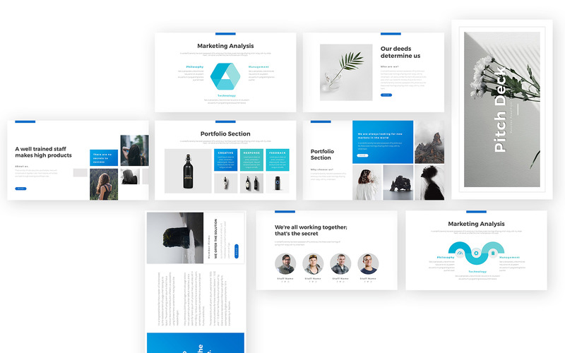 Pitch Deck - Modello di Keynote - Caratteristiche Immagine 1