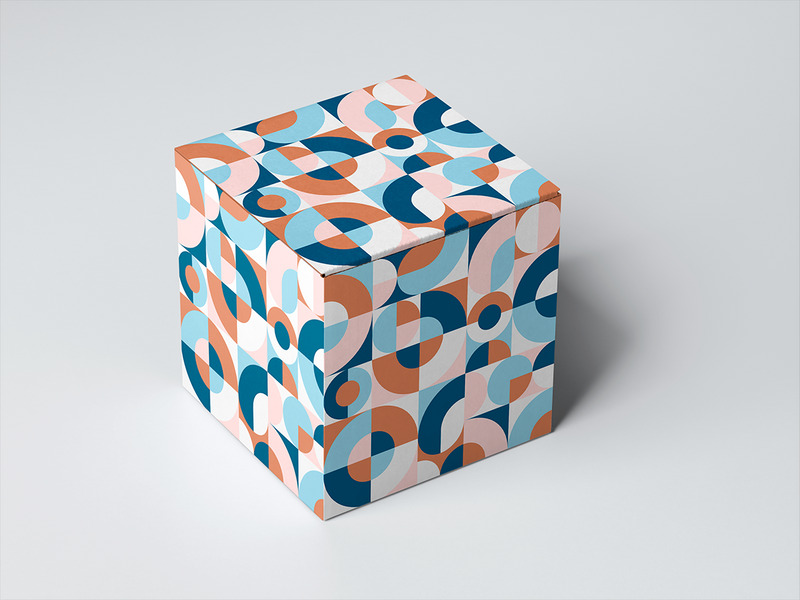 Abstract Circles Bauhaus Style Background - Features Image 4