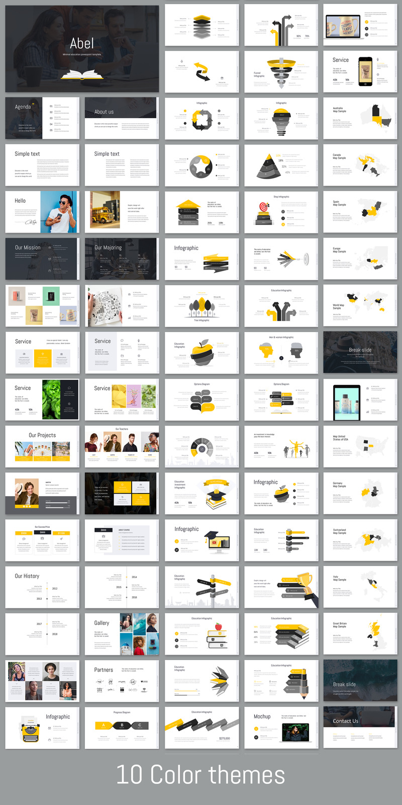 Abel-Education & Multipurpose - Keynote template - Features Image 1