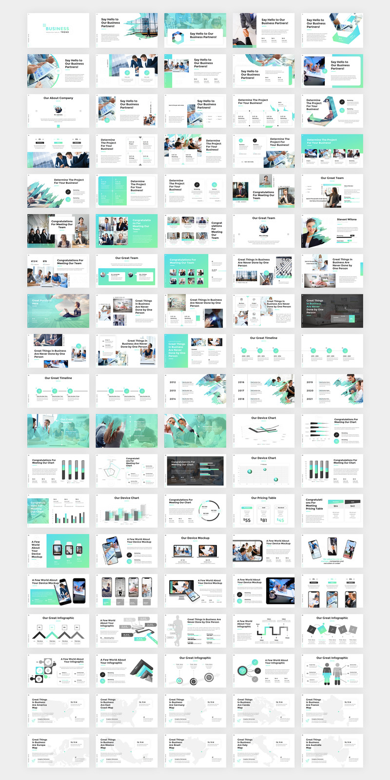 Business Trend - - Keynote-Vorlage - Eigenschaften Bild 1