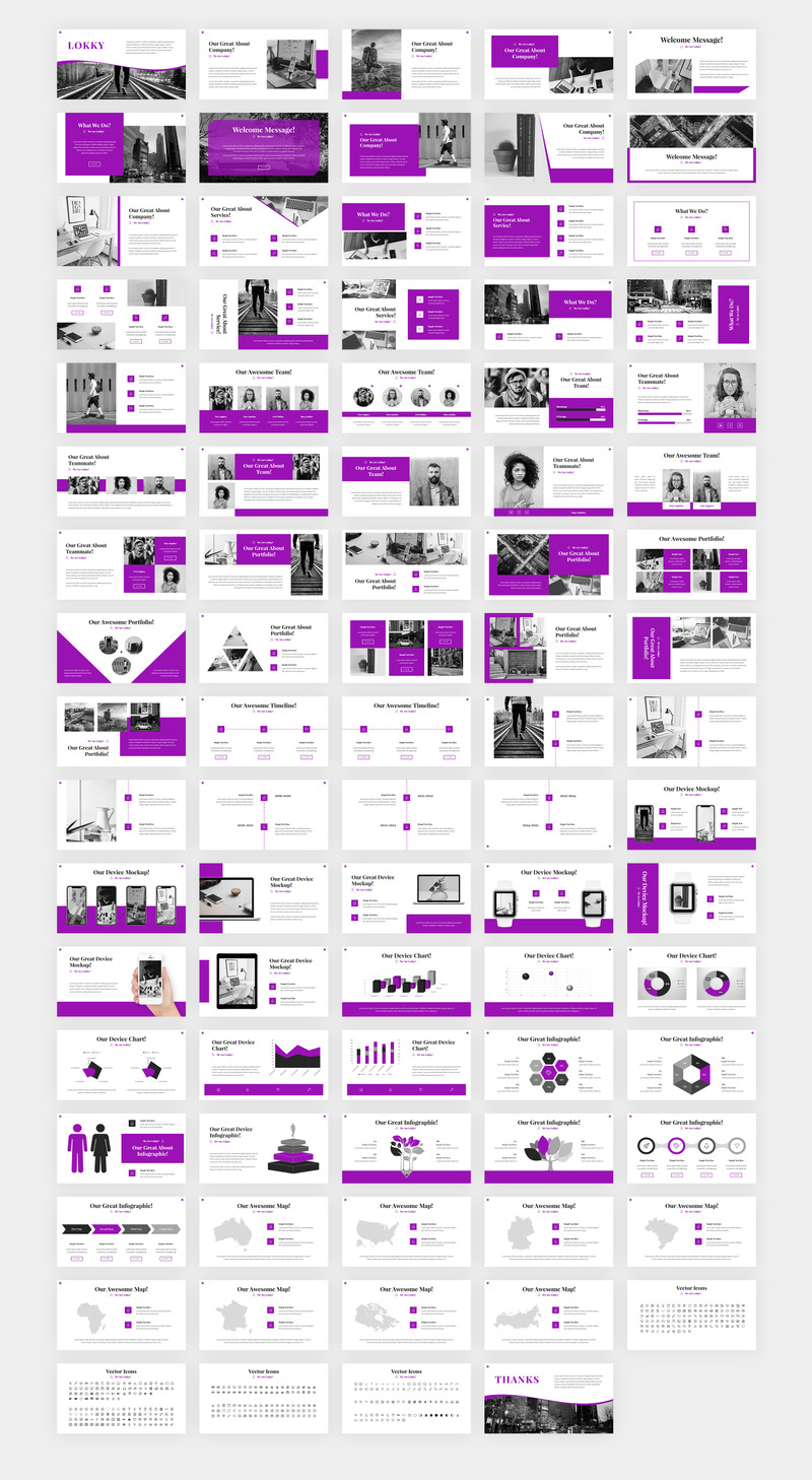 Looky Creative - Keynote-Vorlage - Eigenschaften Bild 1