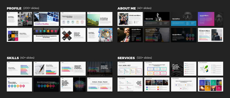 Warna Slides - For Business, Startup, Creative Agency PowerPoint Template - Features Image 3