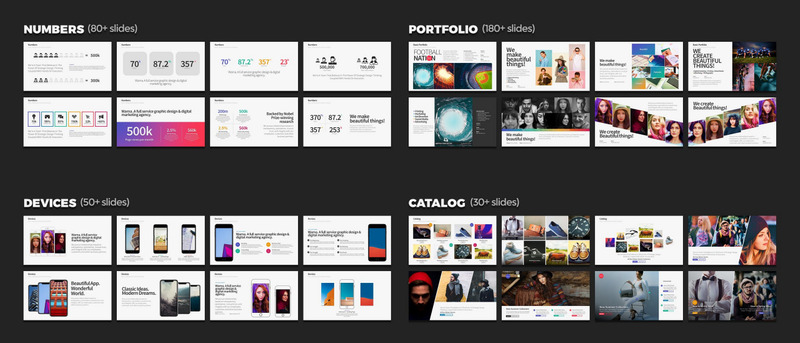 Warna Slides - For Business, Startup, Creative Agency PowerPoint Template - Features Image 7