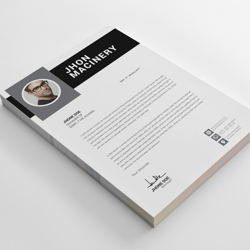 Jhon Master Resume Template - Features Image 2