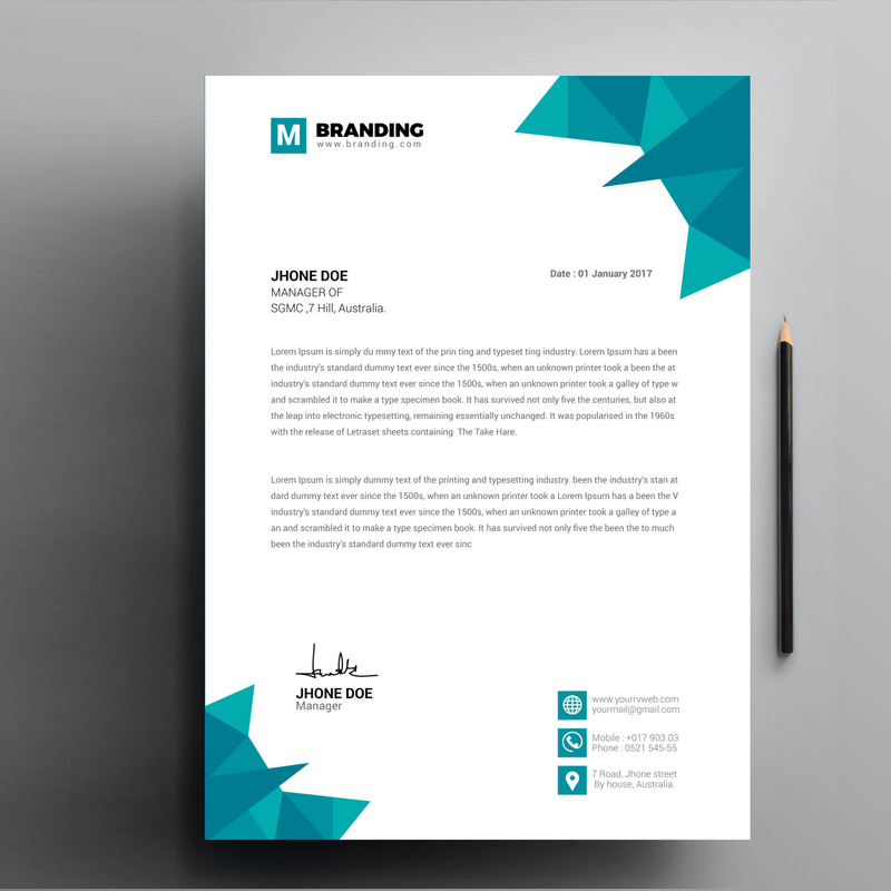 Текст - шаблон фирменного стиля - Features Image 1