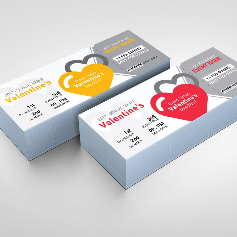 Party Event Ticket Corporate Identity Template - Features Image 2