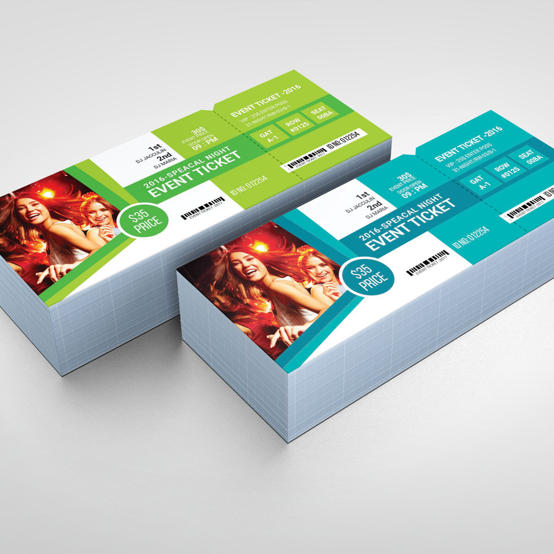 Ticket for Event Corporate Identity Template - Features Image 2