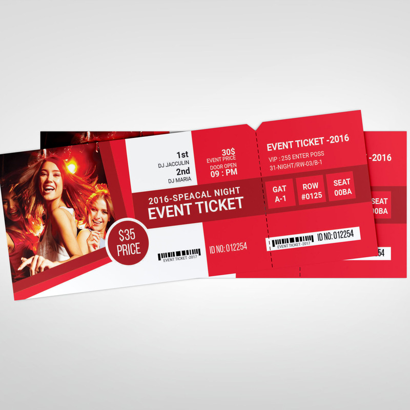 Ticket for Event Corporate Identity Template - Features Image 3