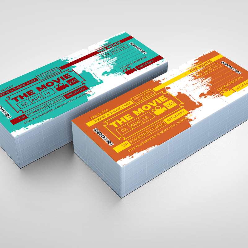 Party Event Ticket Corporate Identity Template - Features Image 1