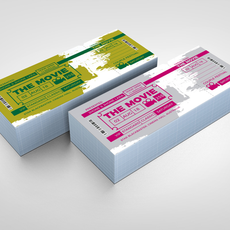 Party Event Ticket Corporate Identity Template - Features Image 2