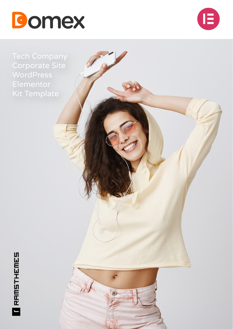 DOMEX - Tech Company Corporate WordPress Elementor Kit - Features Image 2