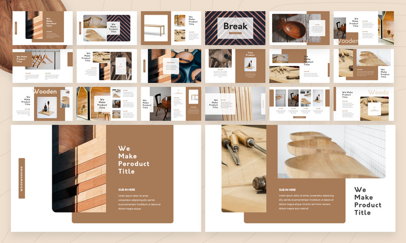 WOODZ - Modello di Keynote - Caratteristiche Immagine 1