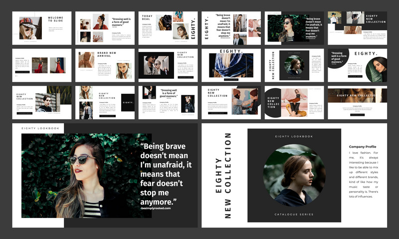 EIGHTY - Modello di Keynote - Caratteristiche Immagine 1
