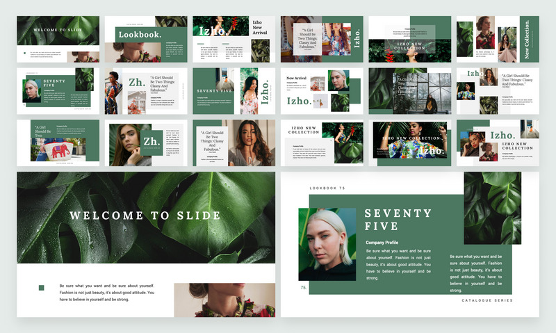 IZHO PowerPoint template - Features Image 1