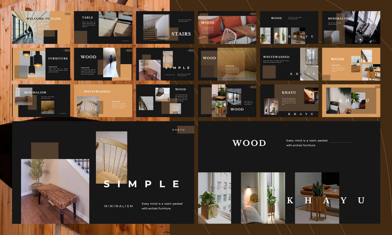 KHAYU PowerPoint template - Features Image 1