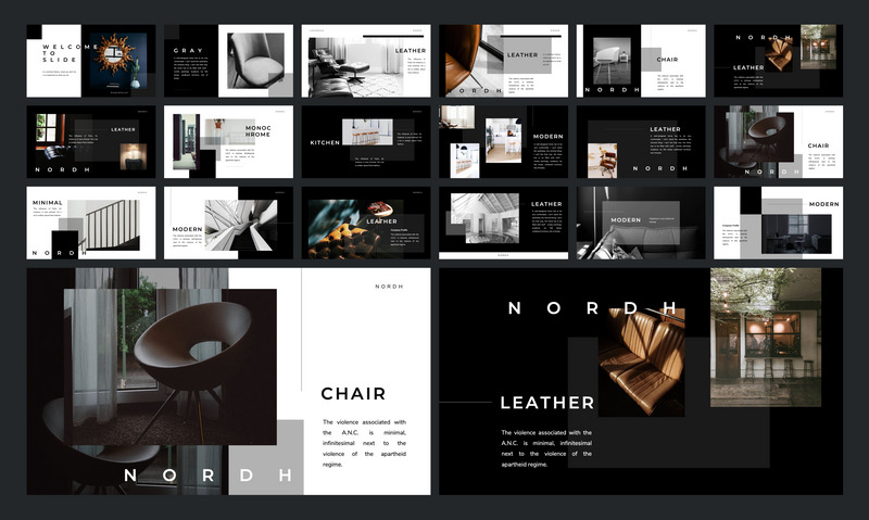 NORDH - Modello di Keynote - Caratteristiche Immagine 1