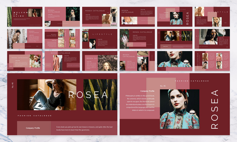 ROSEA-主题演讲模板 - Features Image 1