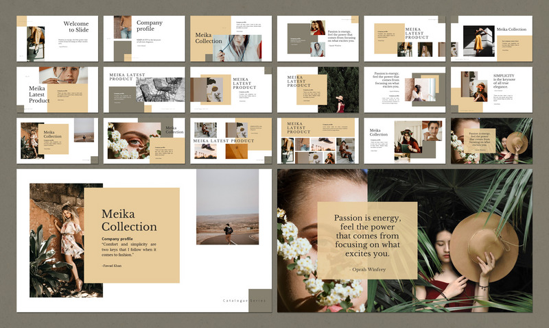 Modello di PowerPoint MEIKA - Caratteristiche Immagine 1