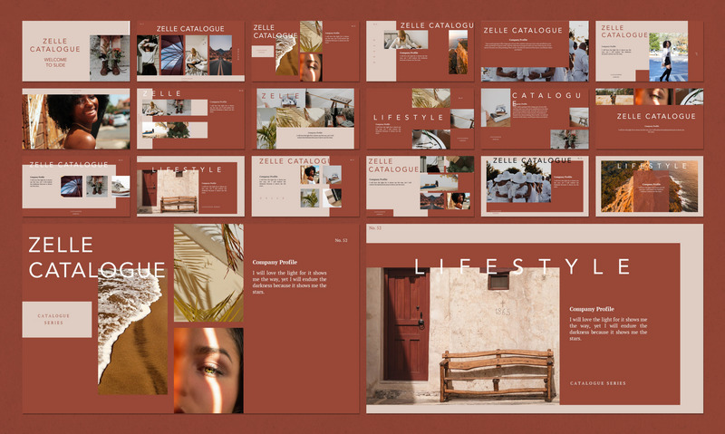 ZELLE PowerPoint template #95137 - TemplateMonster
