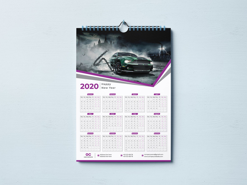 Calendar Design 2020 Planner - Features Image 4
