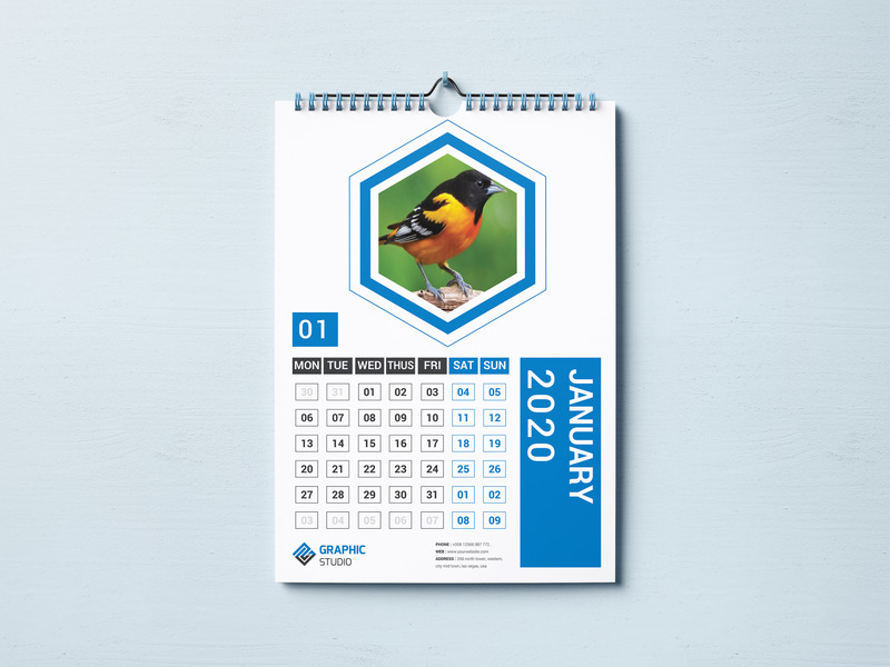 Calendar 2020 Planner - Features Image 1