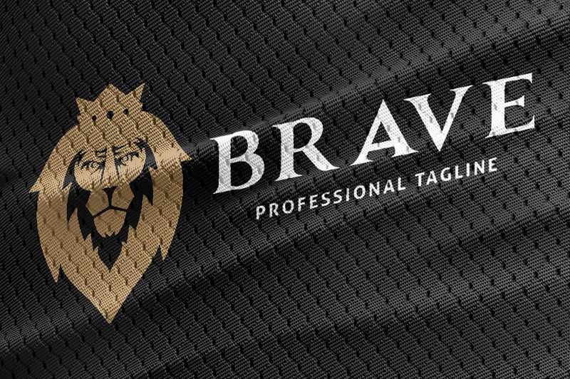 Brave Lion Logo Template - Features Image 1