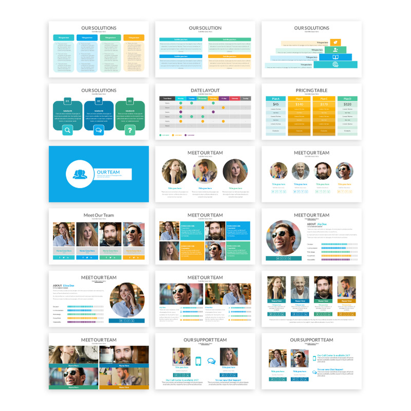 Comprof Multipurpose Business PowerPoint Presentation Template PowerPoint Template - Features Image 4