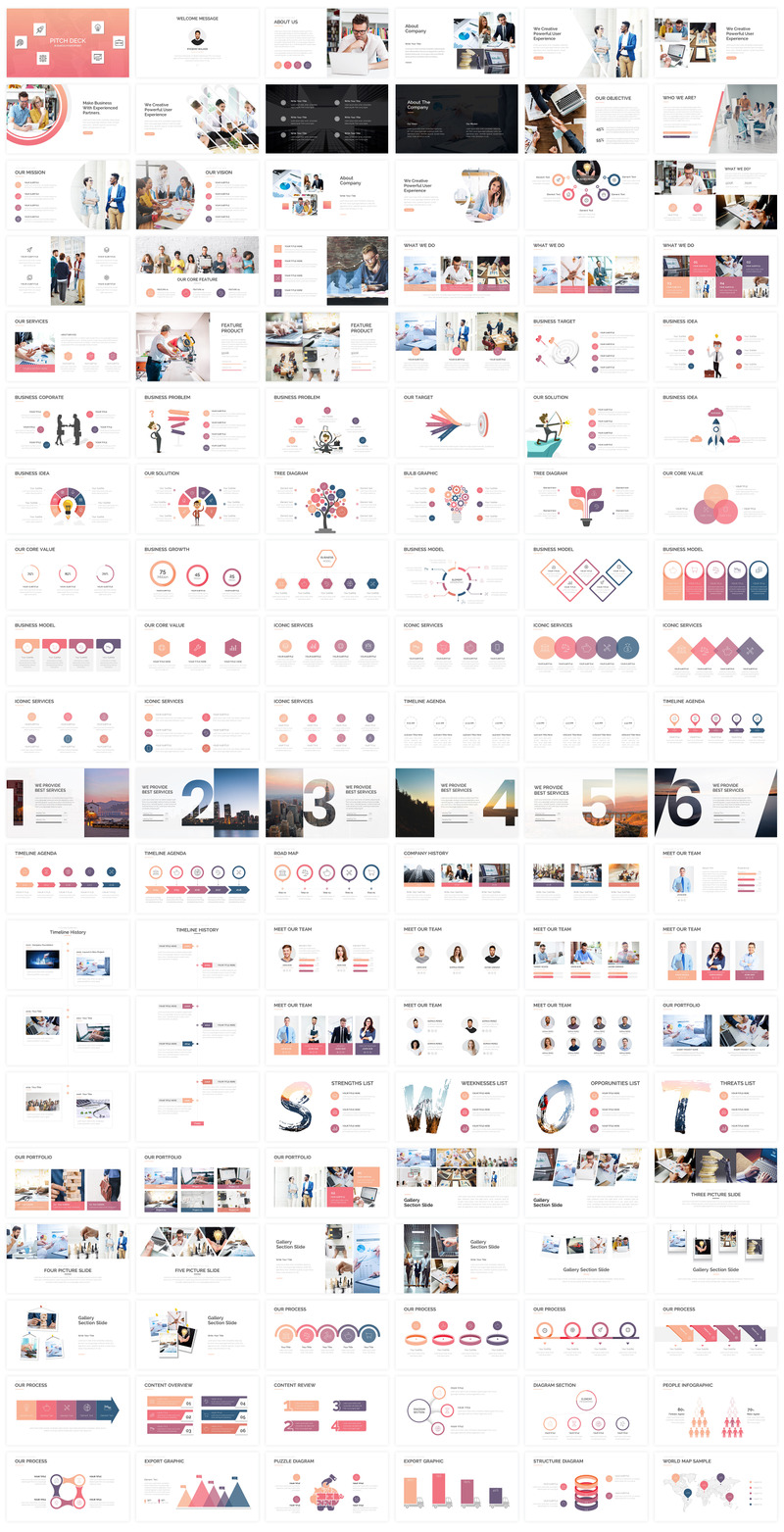 Pitch Deck - Business - Keynote template - Features Image 1