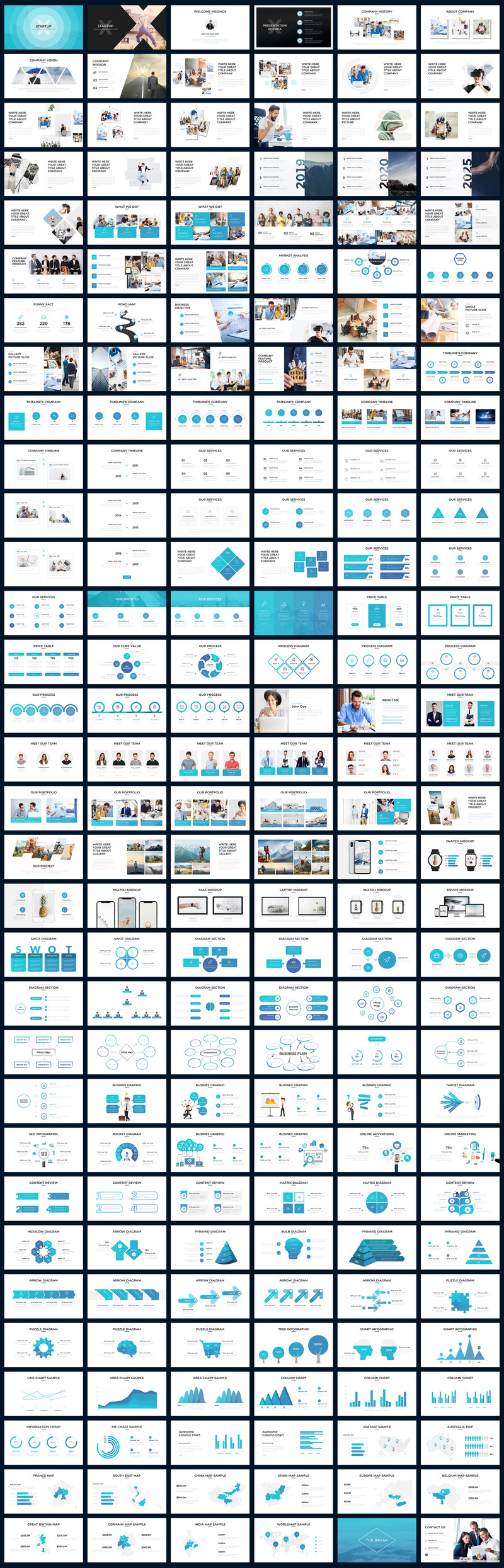 Startup - CLean Business - Keynote template - Features Image 1