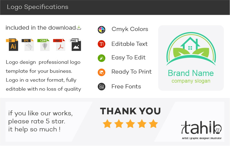 Real Estate Business Template de Logotipo №124292 - Features Image 1