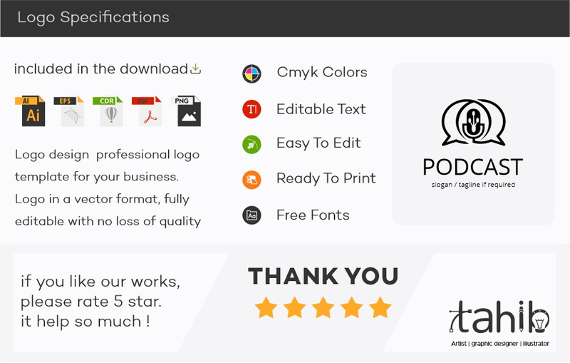 Podcast Logo Template - Features Image 1
