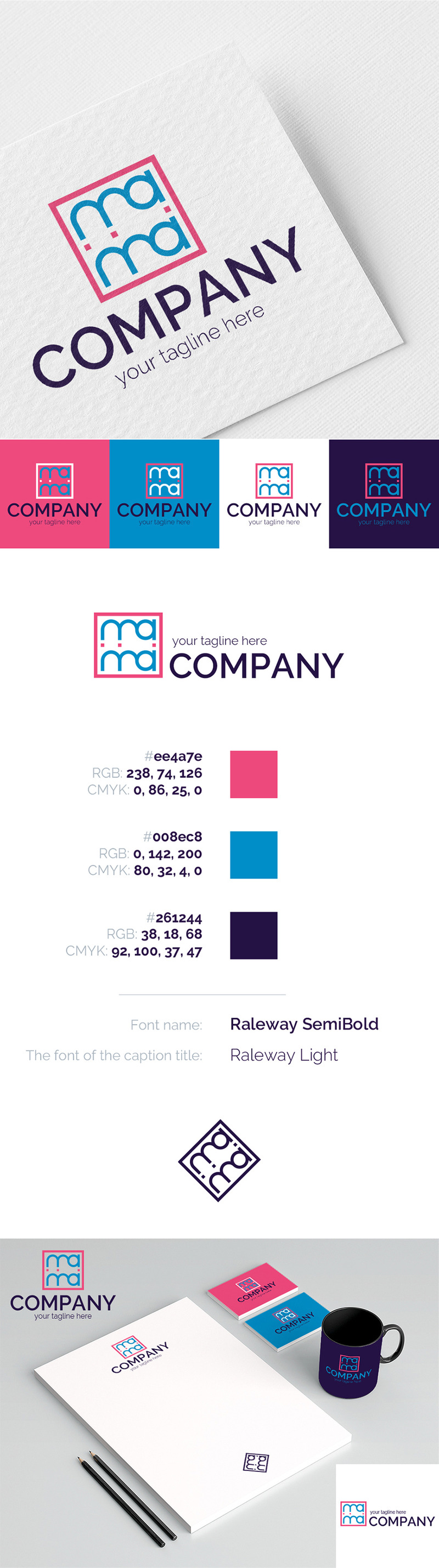 Mama Logo Template - Features Image 1