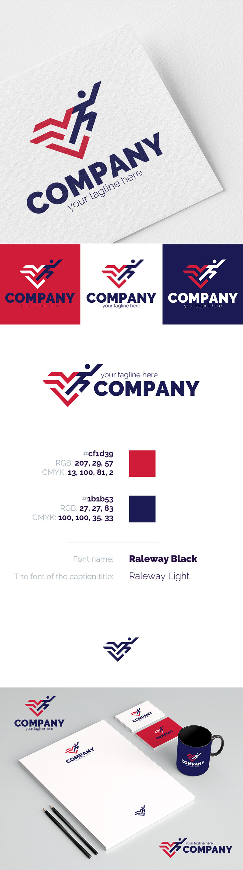 Coin M + P Logo Template - Features Image 1