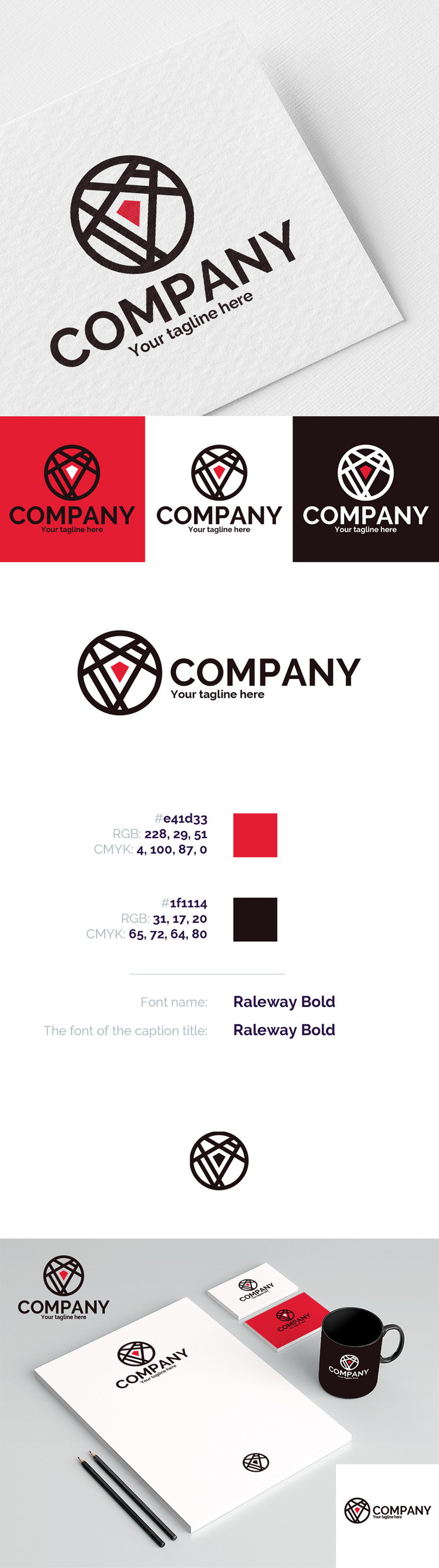Crossing Roads Logo Template - Features Image 1