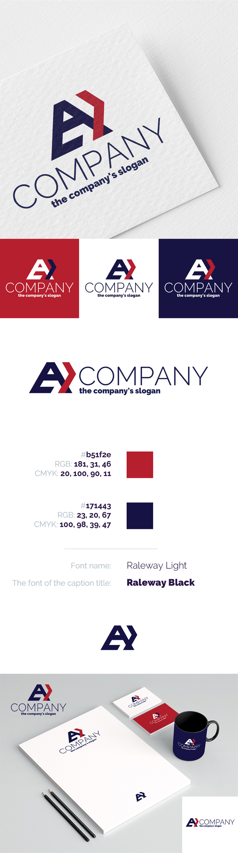 A + arrow Logo Template - Features Image 1