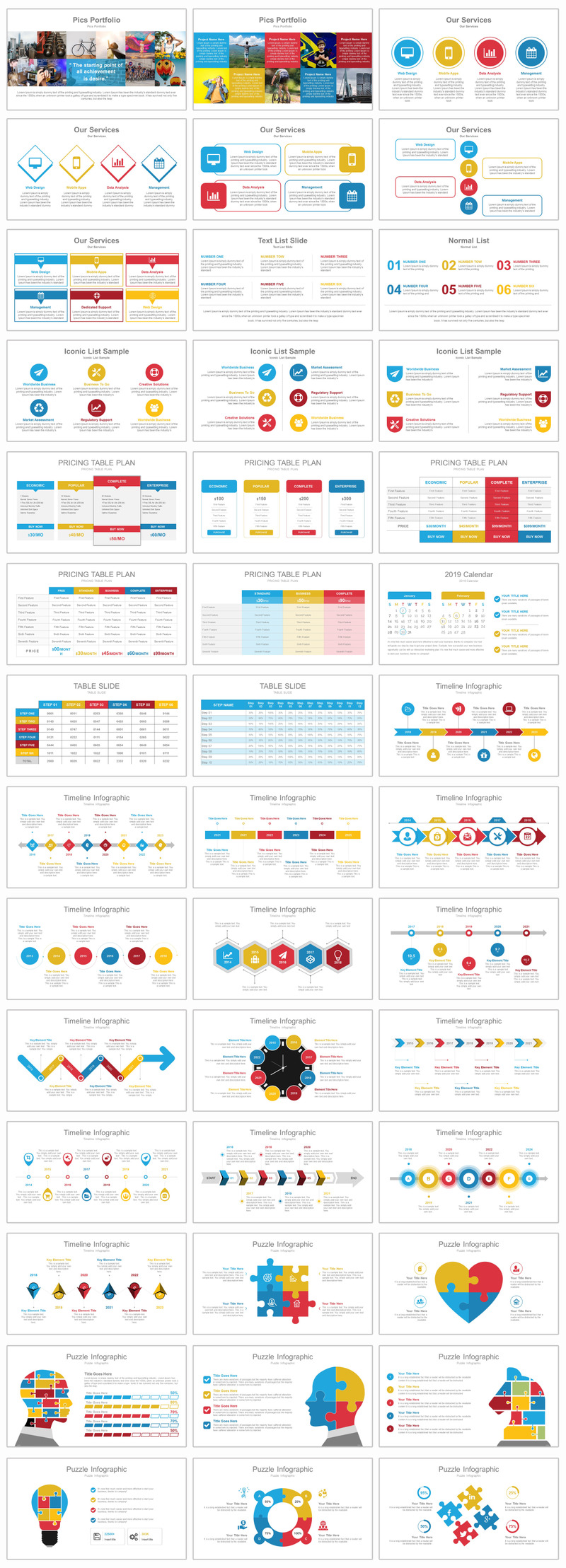 Marketing Plan PowerPoint Template - Features Image 3