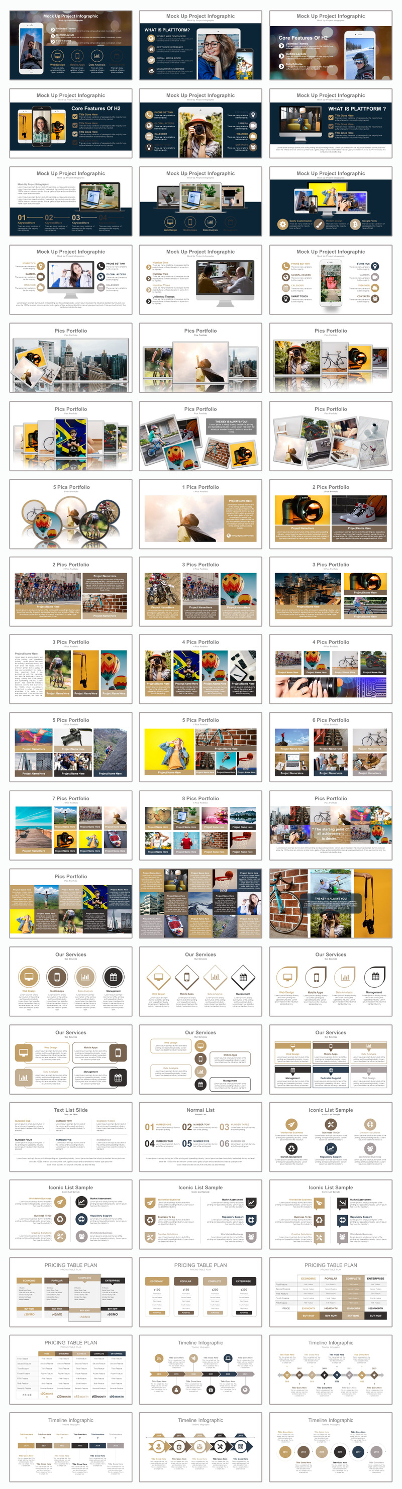Business Plan - PowerPoint Template - Features Image 2