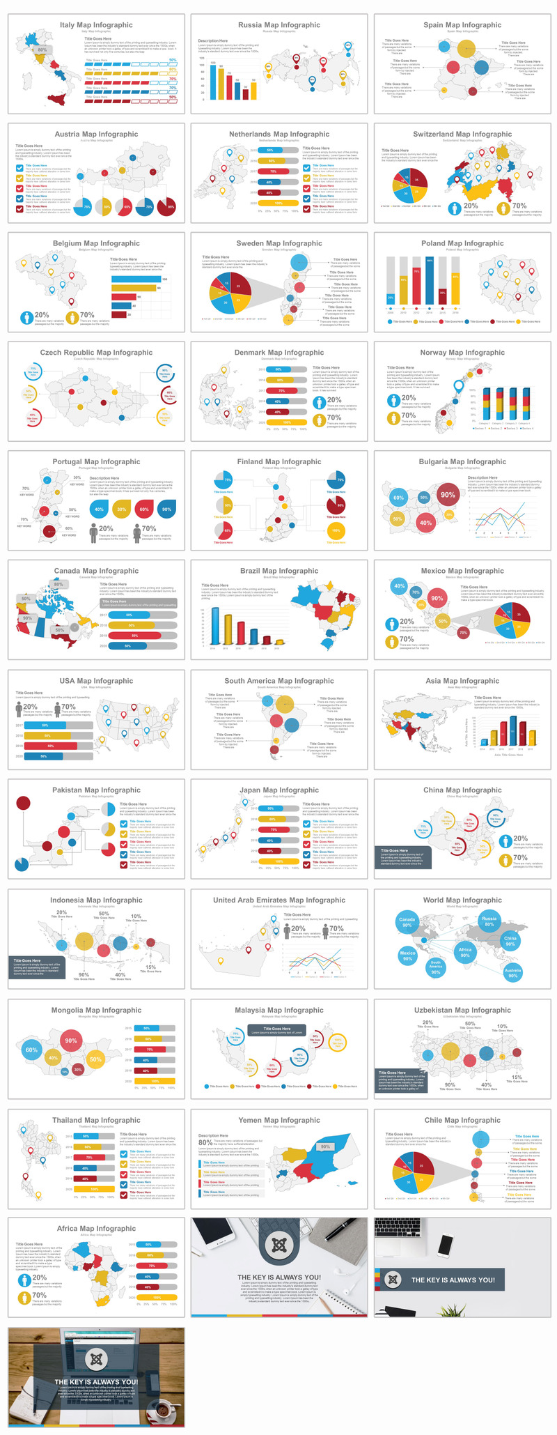 Ceative - 2 in 1 Business Bundle PowerPoint Template - Features Image 7
