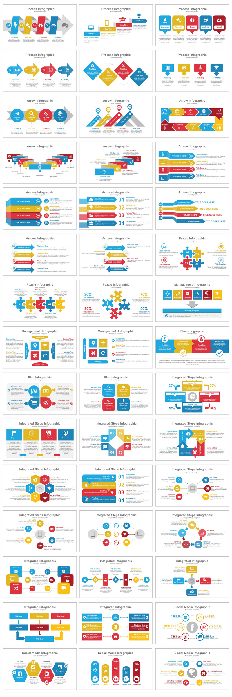Ceative - 2 in 1 Business Bundle PowerPoint Template - Features Image 10