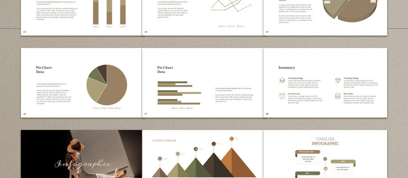MERYLIN - Šablona PowerPoint Guidlines značky - Features Image 11
