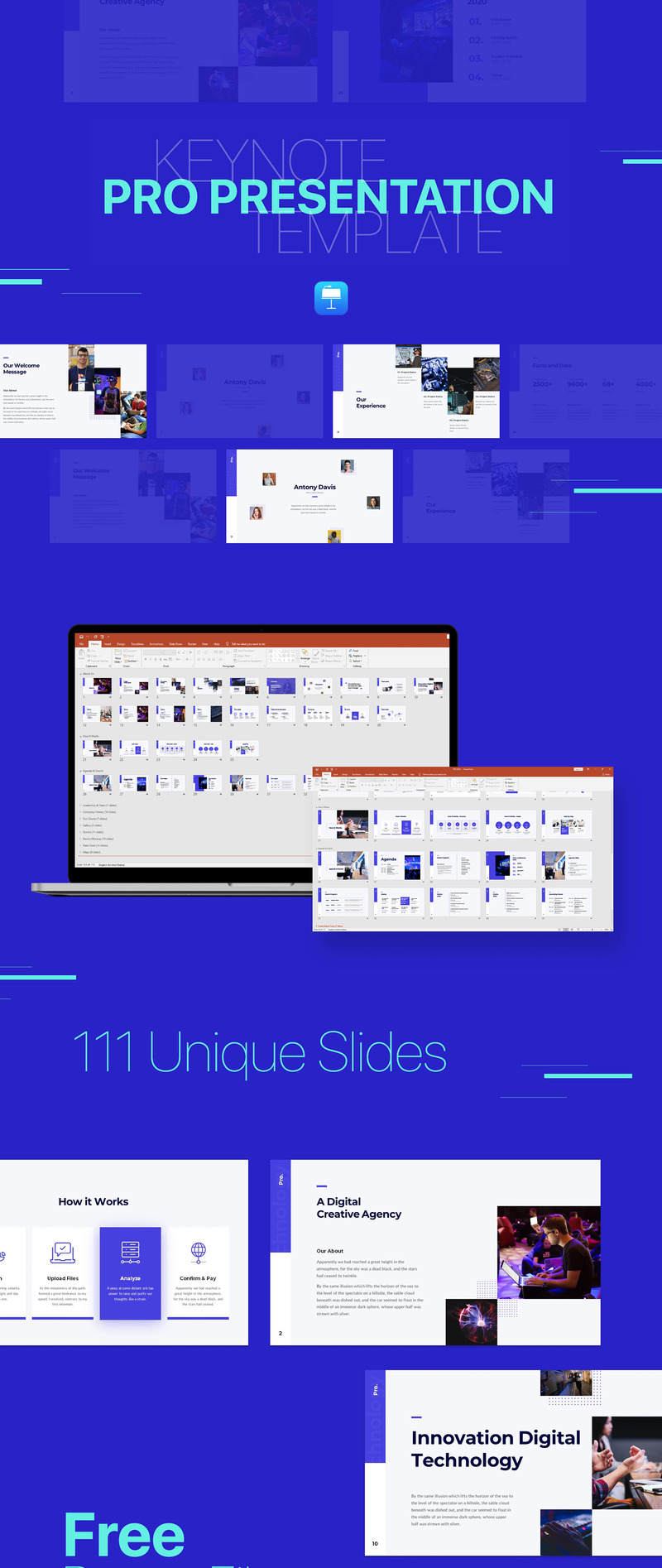 Pro Presentation - Animated - Keynote template - Features Image 1