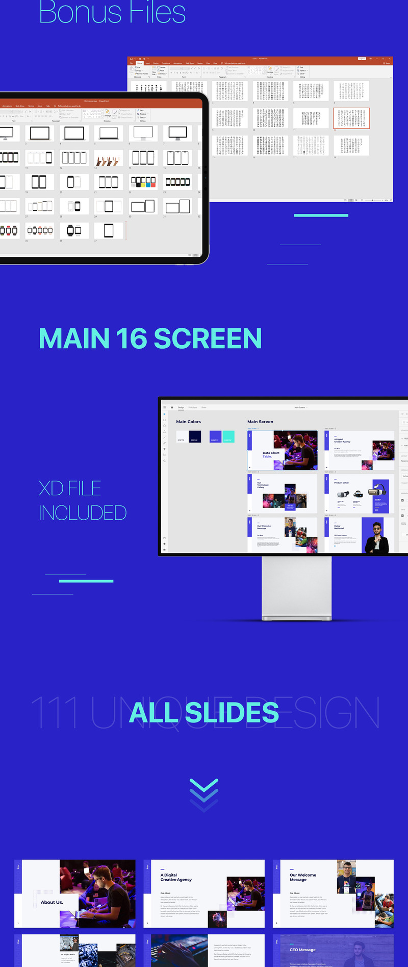 Pro Presentation - Animated - Keynote template - Features Image 2