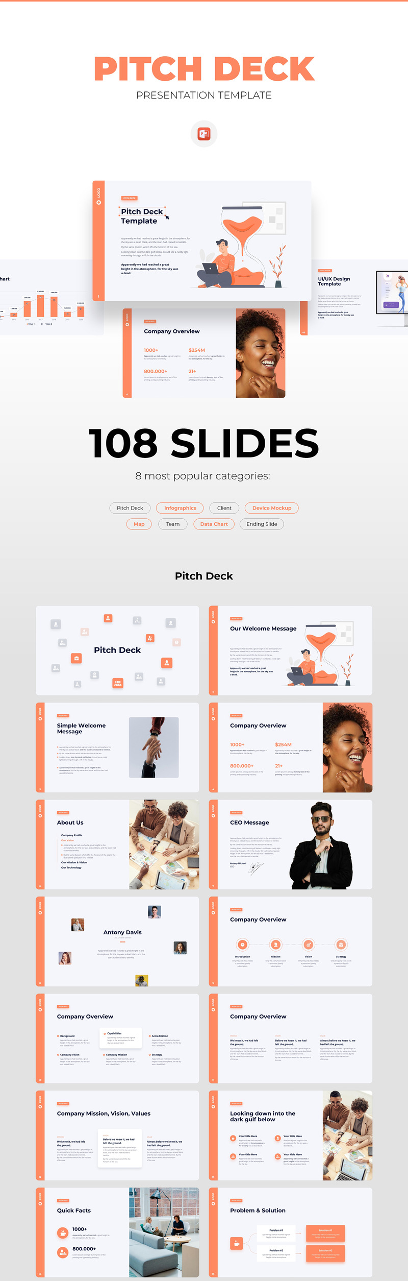Pitch Deck - Presentation PowerPoint template - Features Image 1