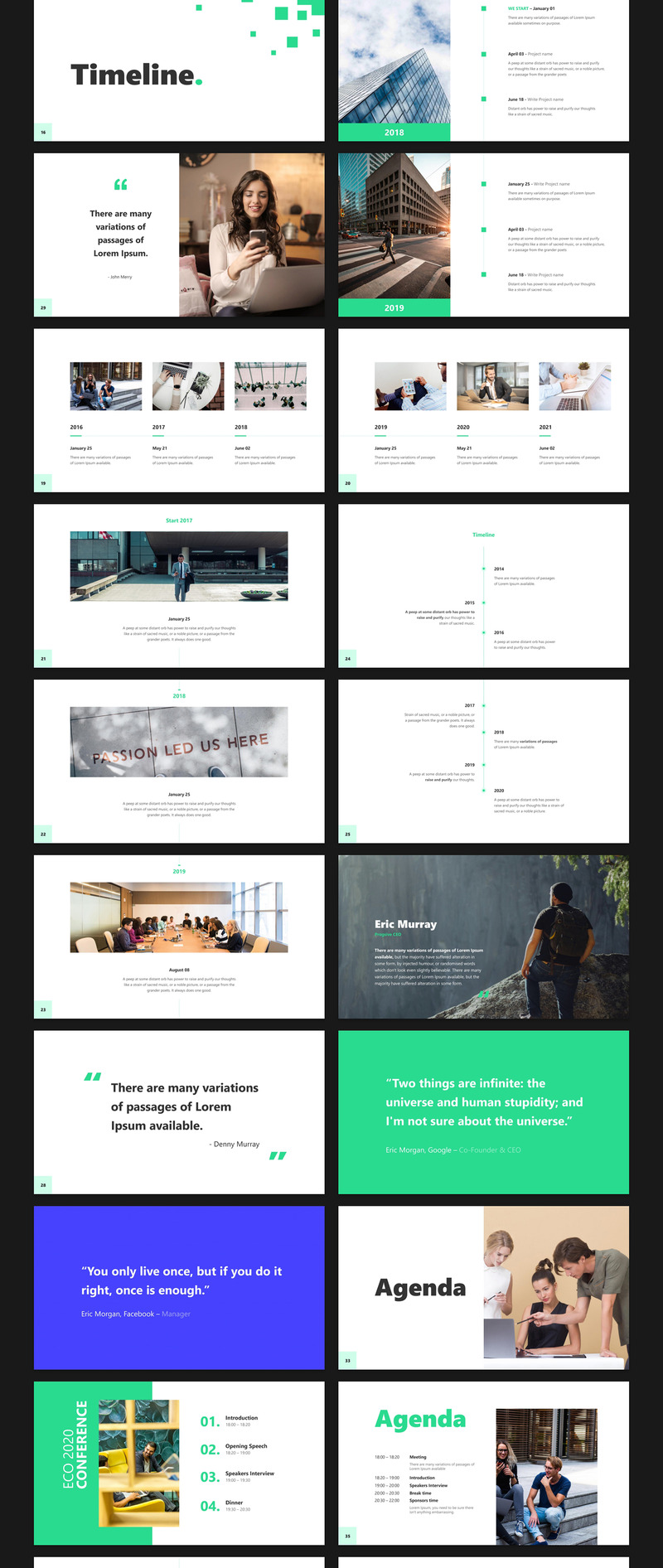 Business - Smooth Animated Presentation Bundle PowerPoint template - Features Image 3