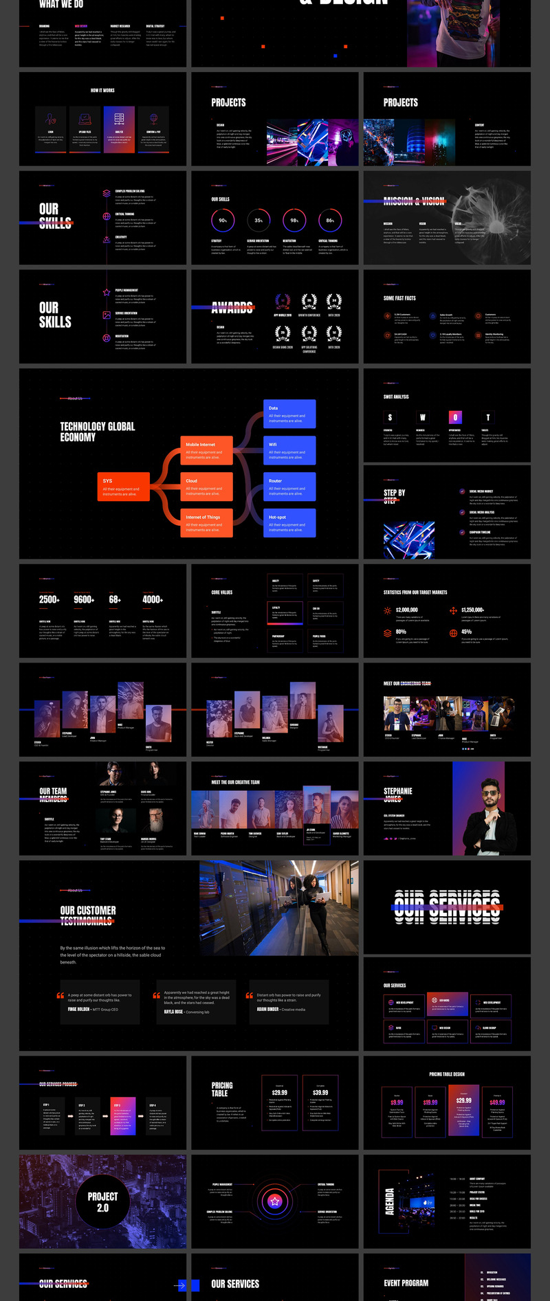Ash Presentation - Smooth Animated Bundle PowerPoint template - Features Image 3